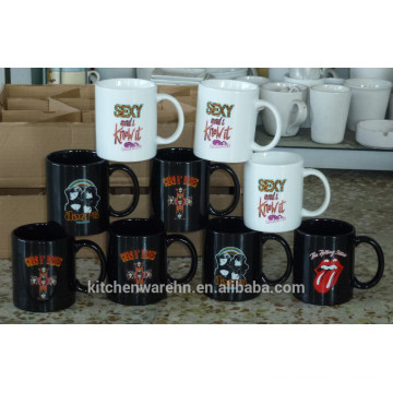 11oz hot sale ceramic mug with printing with gift box